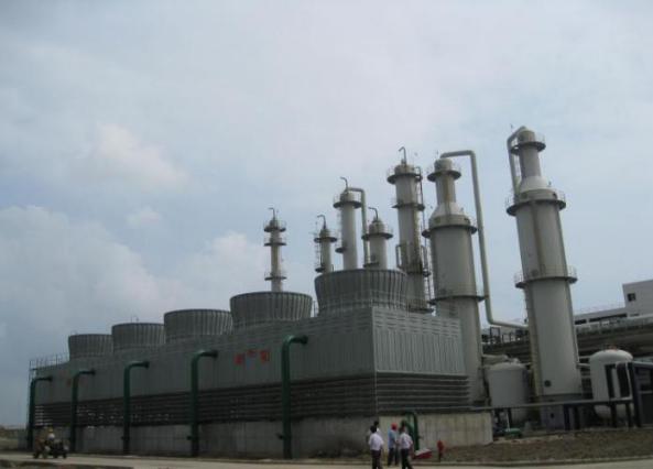三门峡逆流式工业型钢结构冷却塔